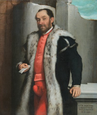 Porträt von Antonio Navagero von Giovanni Battista Moroni