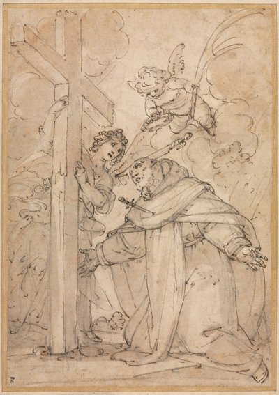 Heiliger Petrus Märtyrer von Giovanni Battista Paggi