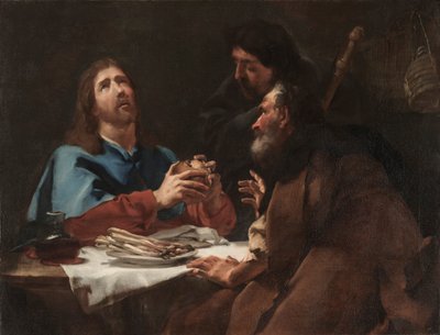 Das Abendmahl in Emmaus von Giovanni Battista Piazzetta