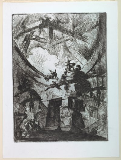 Carceri-Serie, Platte IX von Giovanni Battista Piranesi