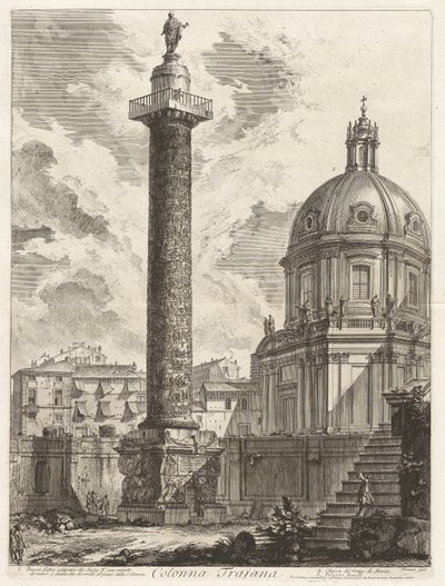 Colonna Trajana von Giovanni Battista Piranesi
