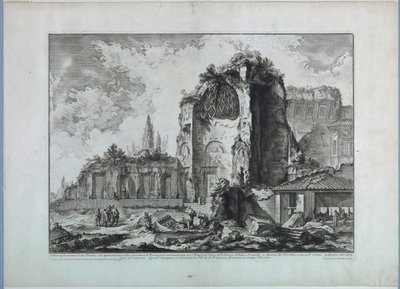 Tempel der Venus in Rom von Giovanni Battista Piranesi