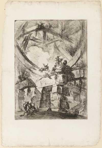 Die Carceri, Platte 9 von Giovanni Battista Piranesi