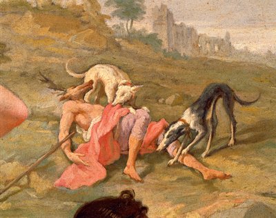 Diana und Actaeon von Giovanni Battista Pittoni