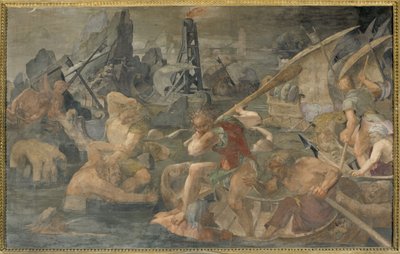Rache des Nauplius von Giovanni Battista Rosso Fiorentino