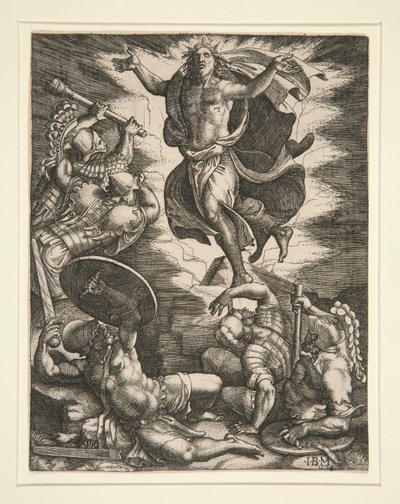 Die Auferstehung von Giovanni Battista Scultori