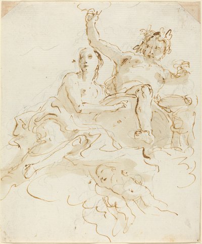 Bacchus und Ariadne von Giovanni Battista Tiepolo