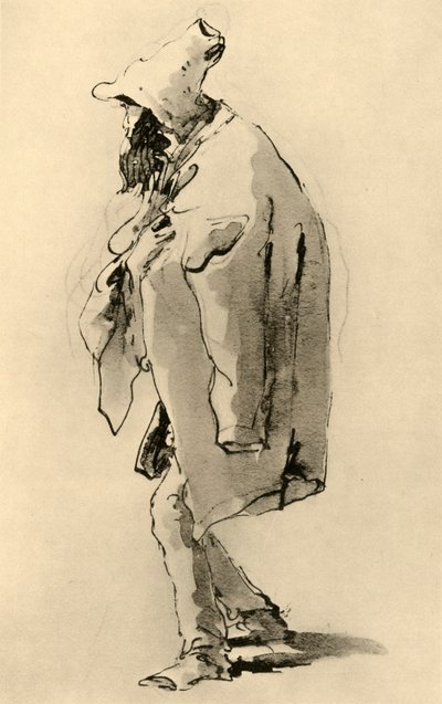 Bärtiger Mann, Mitte des 18. Jahrhunderts, 1928 von Giovanni Battista Tiepolo