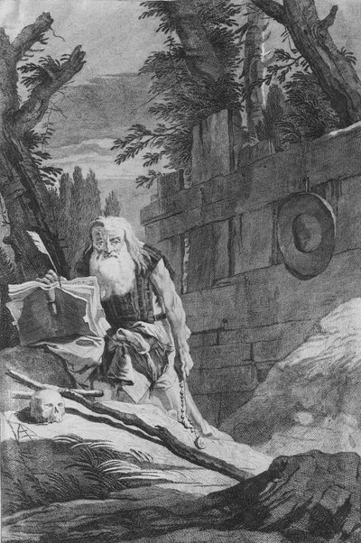 St. Hilarion von Giovanni Battista Tiepolo