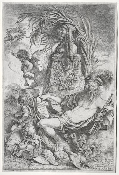 Der Genius von Castiglione, 1648 von Giovanni Benedetto Castiglione