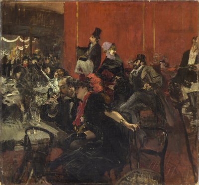 Festmahl-Szene von Giovanni Boldini