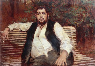 Der Gärtner des Schleiers-Picard von Giovanni Boldini