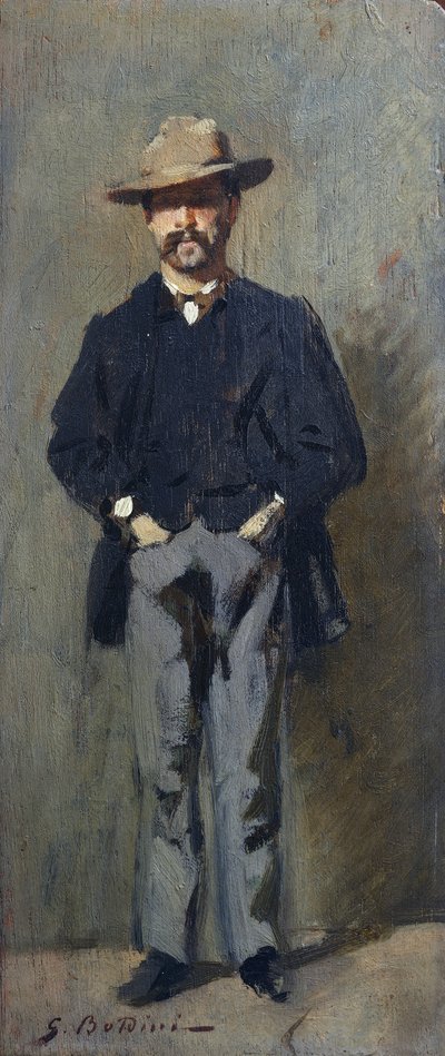 Porträt von Leopoldo Pisacani von Giovanni Boldini