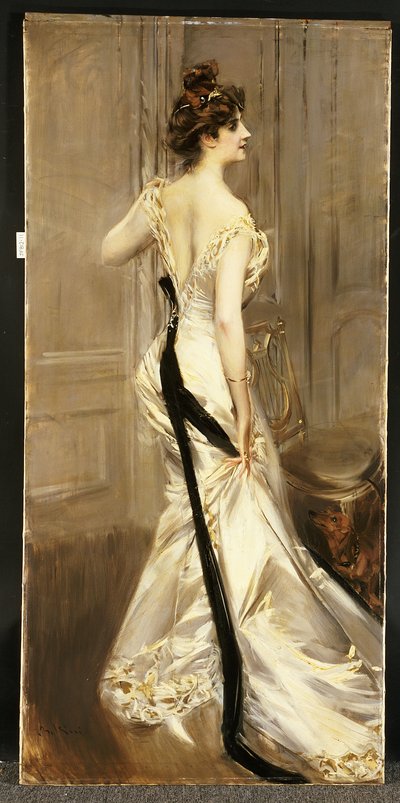 Der schwarze Schal, ca. 1905 von Giovanni Boldini
