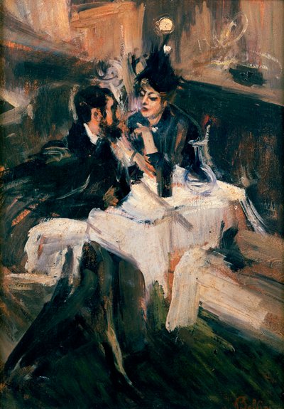 Das Mittagessen der Liebenden, ca. 1895 von Giovanni Boldini