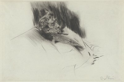 Whistler schläft von Giovanni Boldini