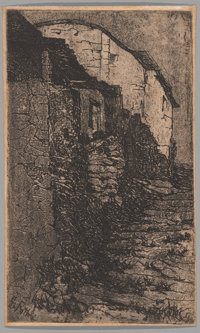 Bauco, in der Nähe von Rom von Giovanni Fattori