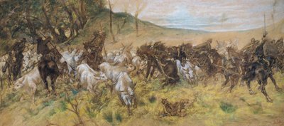Tödliche Begegnung von Giovanni Fattori