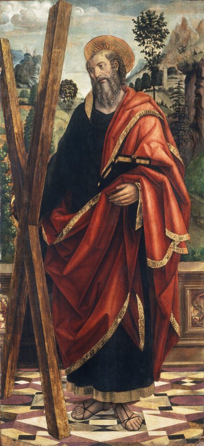 St. Andreas, ca. 1496 von Giovanni Martino Spanzotti