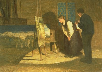 Meine Modelle, 1888 von Giovanni Segantini