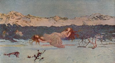 Die Strafe des Luxus, 1891-1935 von Giovanni Segantini