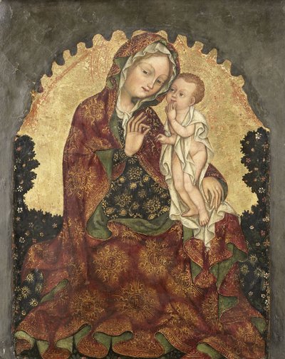 Madonna der Demut von Giovanni da Francia (attributed to)