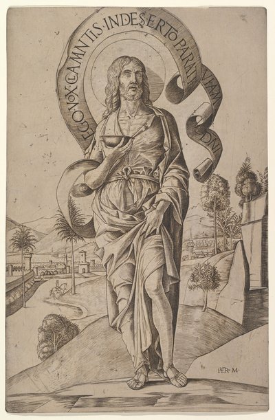 Johannes der Täufer, 1500-1506 von Girolamo Mocetto
