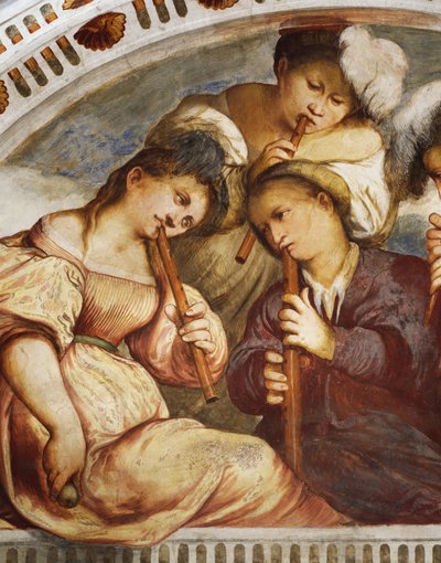 Konzert, Blockflötenquartett von Girolamo Romanino