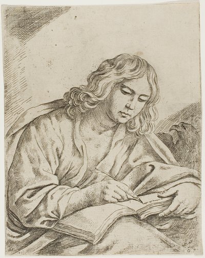 Heiliger Johannes der Evangelist von Girolamo Scarselli