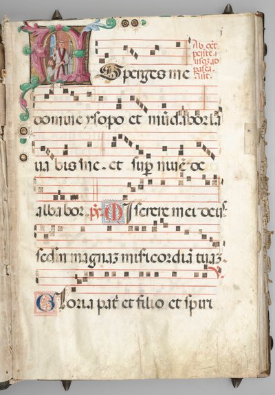 Graduale, um 1520 von Girolamo dai Libri