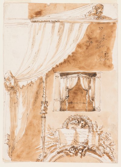 Bettnische von Giuseppe Barberi