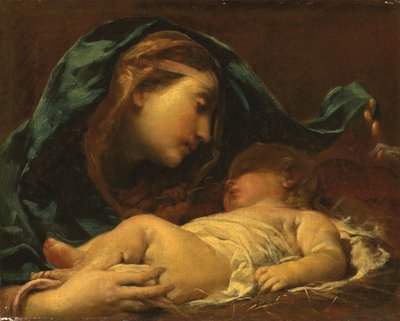 Madonna und Kind von Giuseppe Maria Crespi