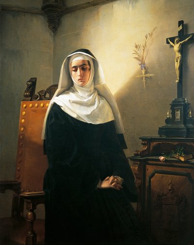 Nonne von Monza von Giuseppe Molteni
