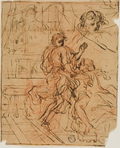 Joseph und Potiphars Frau von Giuseppe Passeri