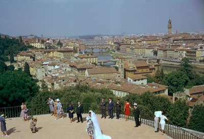 Florenz von der Piazza Michelangelo von Giuseppe Poggi
