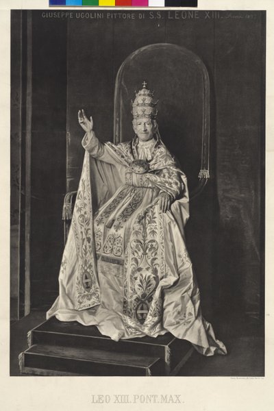 Papst Leo XIII. von Giuseppe Ugolini