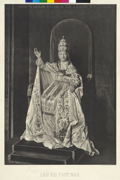 Papst Leo XIII. von Giuseppe Ugolini