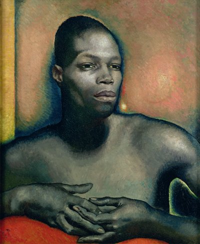 Studie einer schwarzen Person von Glyn Warren Philpot