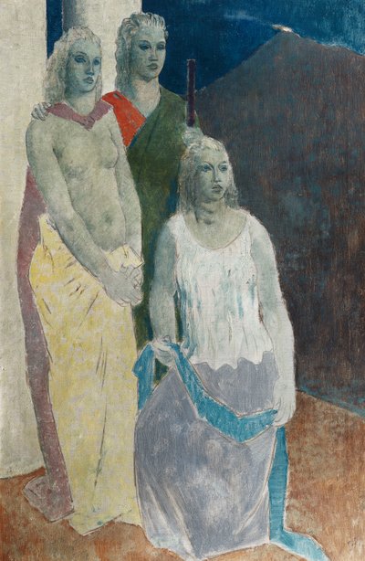 Drei Musen von Glyn Warren Philpot