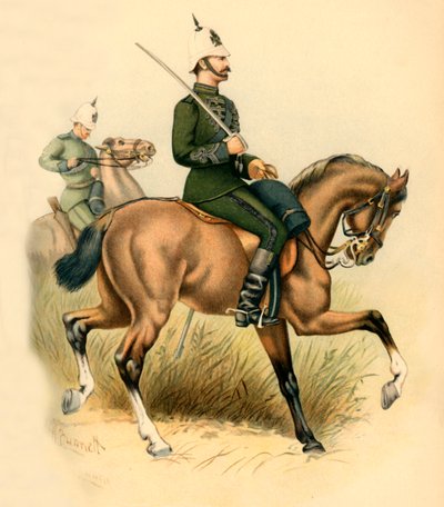 Die Cape Mounted Rifles, 1890 von Godfrey Douglas Giles