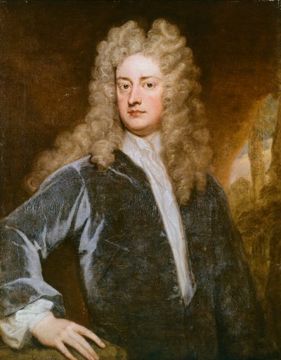 Porträt von Joseph Addison von Godfrey Kneller