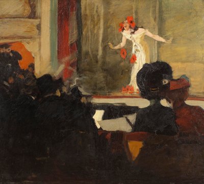 Musik-Hall-Szene von Gosta von Hennigs
