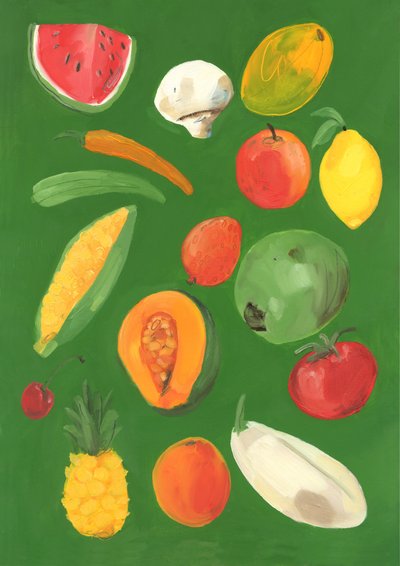 Frucht, 2013 von Grace Helmer