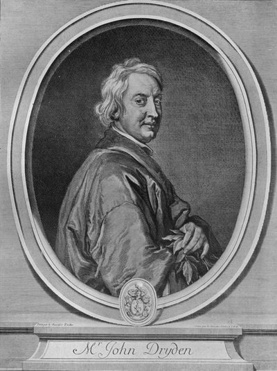 John Dryden von Gérard Edelinck