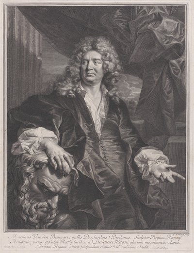 Martin Vanden Bogaert, genannt Desjardins von Gérard Edelinck