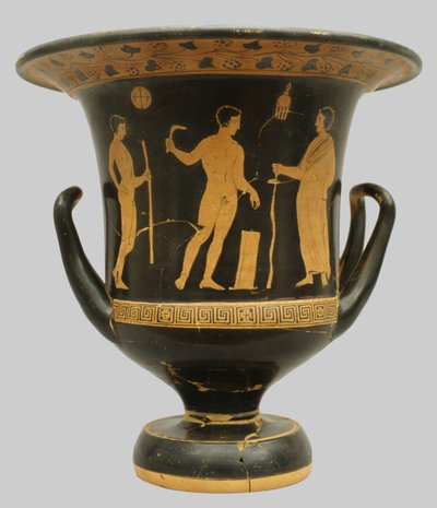Glockenförmiger Krater aus Pisticci, Italien von Greek School