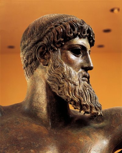 Bronzestatue von Poseidon vom Kap Artemision von Greek School