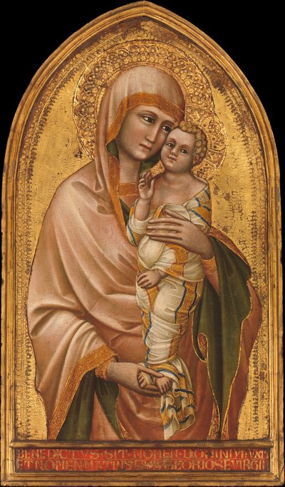 Madonna mit Kind von Guariento