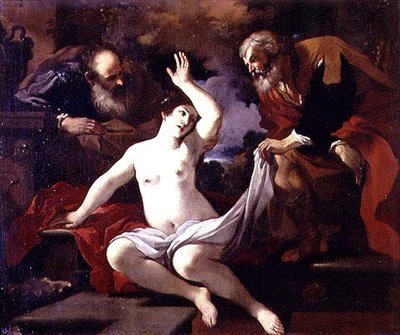 Susanna und die Ältesten von Guercino