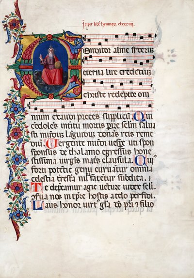 Chorpsalter und Hymnal von Guglielmo Giraldi